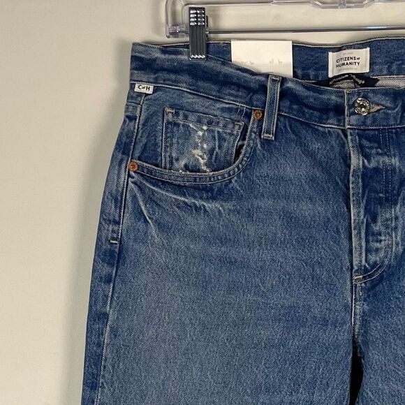 Citizens of Humanity Neve Jeans Low Slung Relaxed Straight Size 28 NEW Oasis - Picture 5 of 12